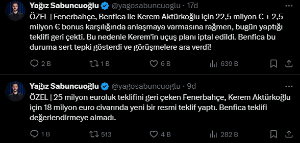 Fenerbahçe, Kerem Aktürkoğlu transferinde Benfica ile görüşmeleri sürdürdü ve teklifini güncelledi