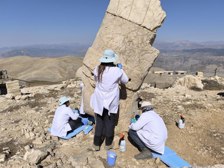Nano Teknolojiyle Korunan Antik Heykeller: Nemrut Dağı’nda Çalışmalar Tamamlandı