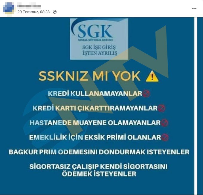 Kredi ve Sigorta İşlemleri