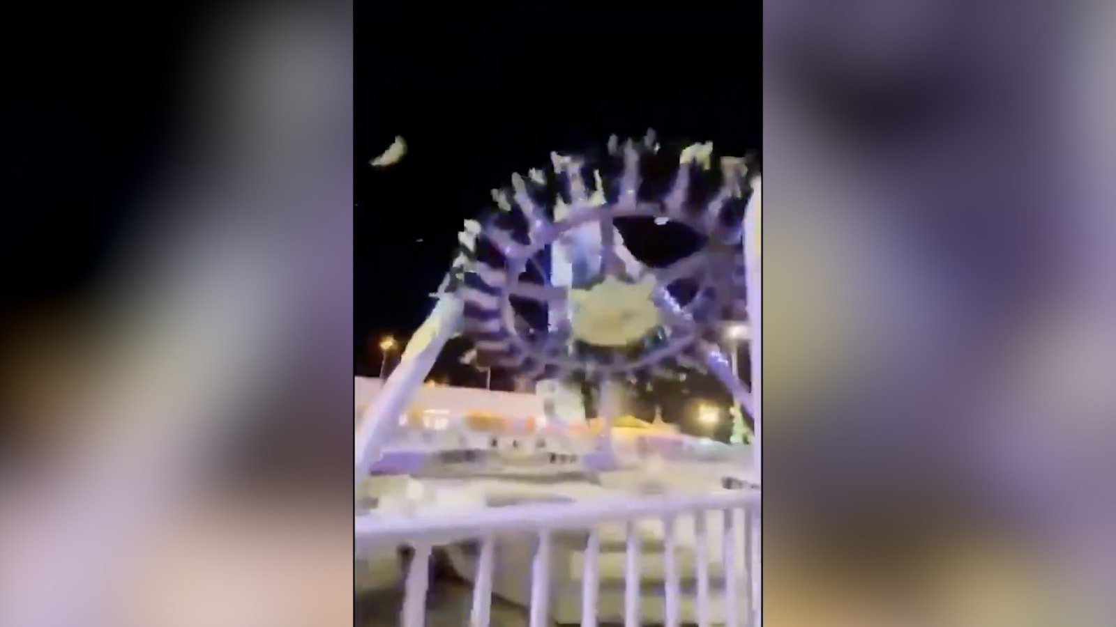 Taif'te Green Mountain Park'ta korkutucu kaza