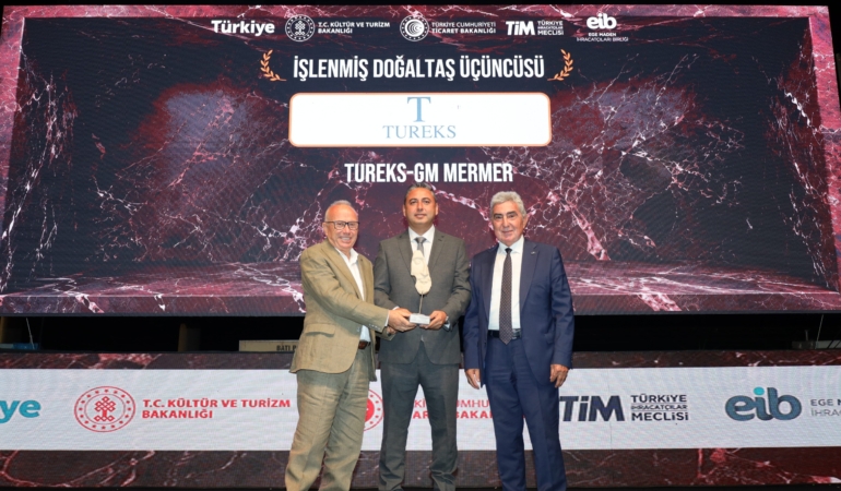 Ege Maden İhracatçıları Birliğinden Tureks Şirketine İki Ayrı Törende Dört Ödül
