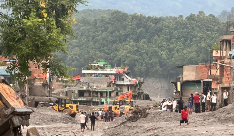 Nepal'de Buzul Çökmesi Felaketinin Ardından İklim Tazminatı Çağrısı Güçleniyor