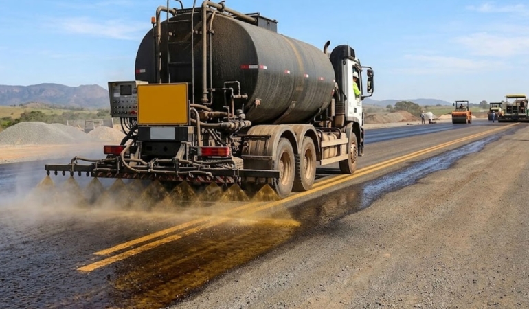 Brezilya'da teknik mısır yağı kullanılarak 95 bin ton yenilenebilir asfalt üretildi