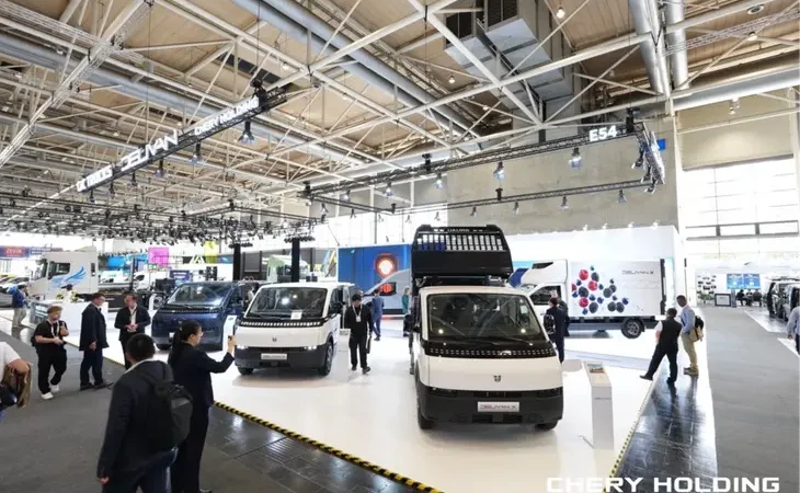 Chery Ticari Araçlar Yeni Enerji ve Otonom Modellerini Hannover'de Tanıttı
