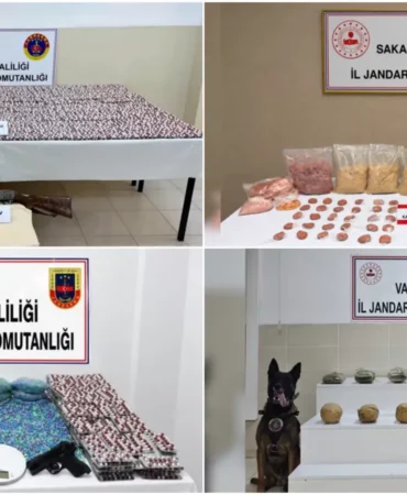 35 İlde Kapsamlı Uyuşturucu Operasyonu: 172 Şüpheli Tutuklandı