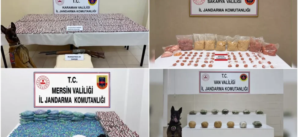 35 İlde Kapsamlı Uyuşturucu Operasyonu: 172 Şüpheli Tutuklandı